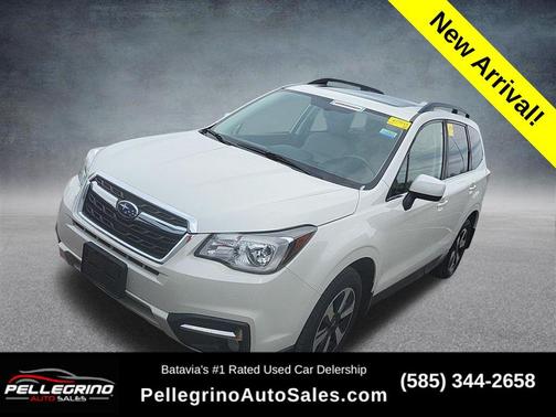 Crystal White Pearl 2018 Subaru Forester 2.5i Limited