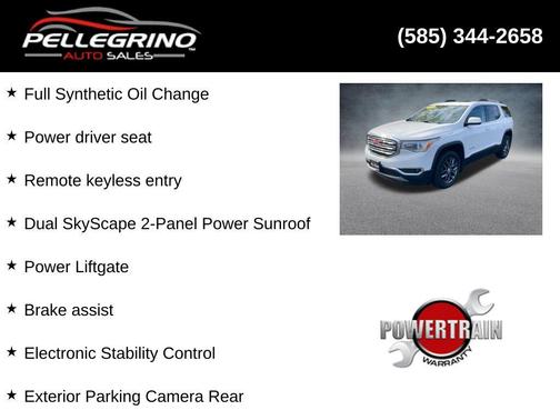2018 GMC Acadia SLT-1