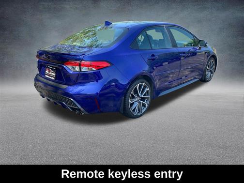 Blue Crush Metallic 2021 Toyota Corolla SE