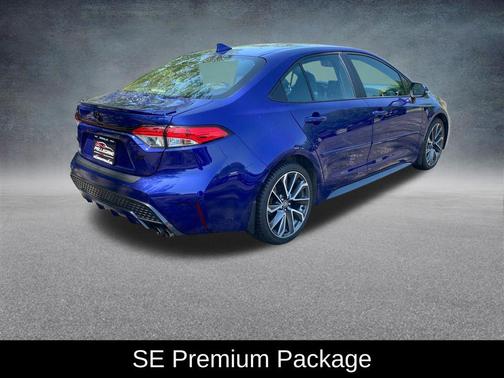 Blue Crush Metallic 2021 Toyota Corolla SE