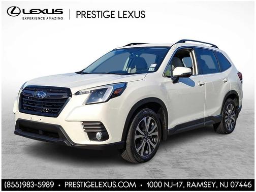 Crystal White Pearl 2023 Subaru Forester Limited