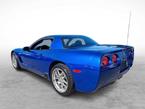 Electron Blue Metallic 2003 Chevrolet Corvette Z06