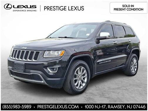 Brilliant Black Crystal Pearlcoat 2015 Jeep Grand Cherokee Limited