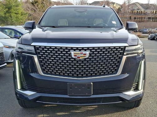 Dark Moon Blue Metallic 2022 Cadillac Escalade Premium Luxury