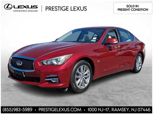 Venetian Ruby 2014 INFINITI Q50 Premium