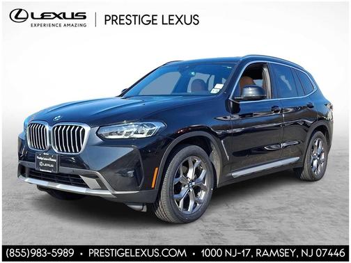 Black Sapphire Metallic 2023 BMW X3 xDrive30i