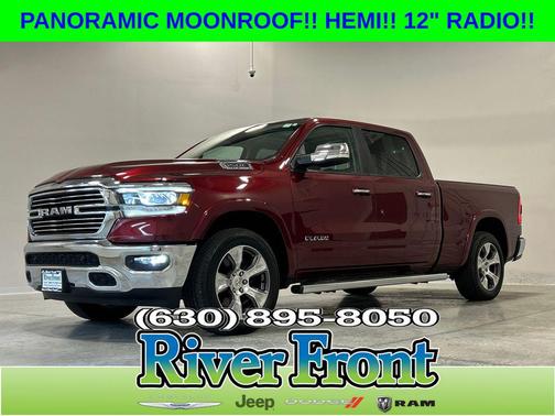 Delmonico Red Pearlcoat 2021 RAM 1500 Laramie