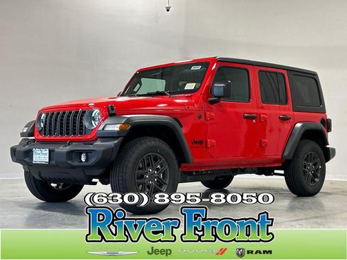 Firecracker Red Clearcoat 2026 Jeep Wrangler Sport S