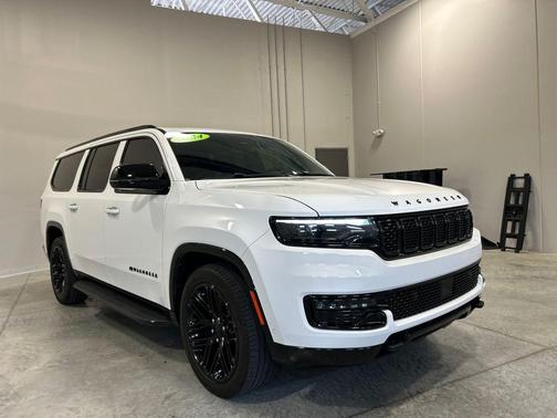 Bright White Clearcoat 2024 Jeep Wagoneer L Series II Carbide 4x4