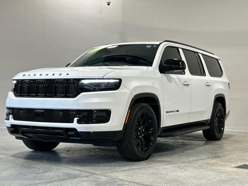 Bright White Clearcoat 2024 Jeep Wagoneer L Series II Carbide 4x4