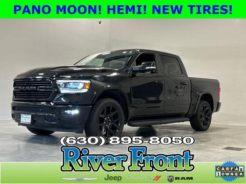 Diamond Black Crystal Pearlcoat 2022 RAM 1500 Laramie