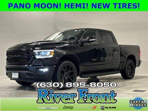 Diamond Black Crystal Pearlcoat 2022 RAM 1500 Laramie