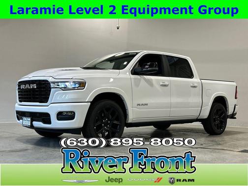 Bright White Clearcoat 2026 RAM 1500 Laramie