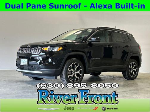 Diamond Black Crystal Pearlcoat 2026 Jeep Compass Limited