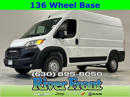 Bright White Clearcoat 2025 RAM ProMaster 2500 Tradesman