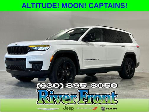 Bright White Clearcoat 2022 Jeep Grand Cherokee L Altitude
