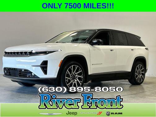 Bright White Clearcoat 2025 Jeep Wagoneer S Limited