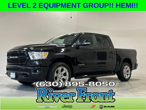 Diamond Black Crystal Pearlcoat 2020 RAM 1500 Big Horn/Lone Star
