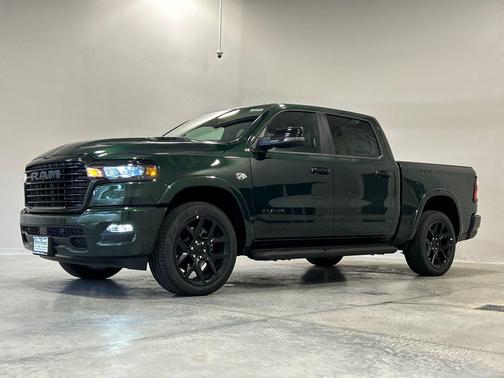 Serrano Green Metallic 2026 RAM 1500 Laramie