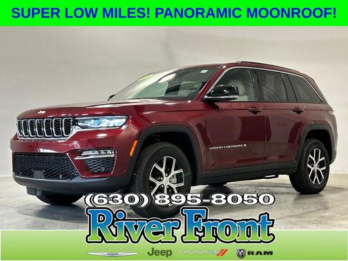 Velvet Red Pearlcoat 2024 Jeep Grand Cherokee Limited