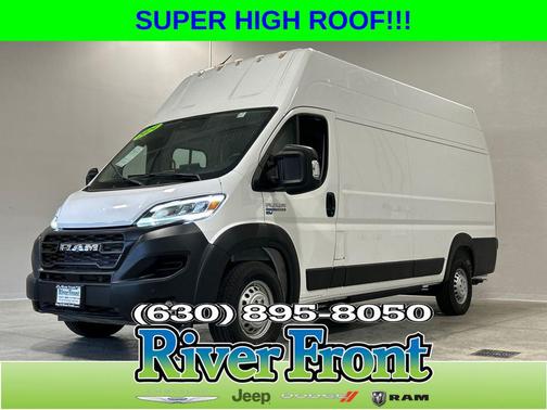 Bright White Clearcoat 2024 RAM ProMaster 3500 High Roof