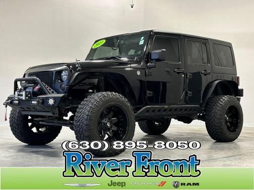 Black Clearcoat 2013 Jeep Wrangler Unlimited Sahara