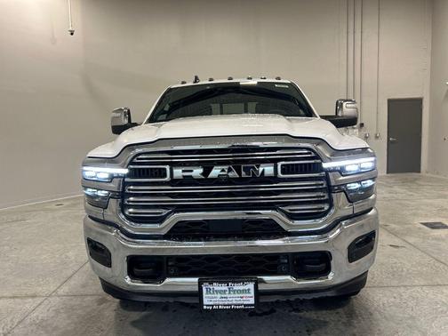 Bright White Clearcoat 2025 RAM 2500 Laramie Crew Cab 4x4 6'4' Box