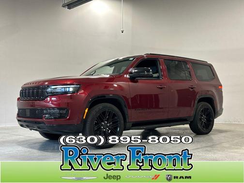 Velvet Red Pearlcoat 2025 Jeep Wagoneer Series II 4x4