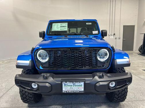 Hydro Blue Pearlcoat 2026 Jeep Gladiator Willys 4x4