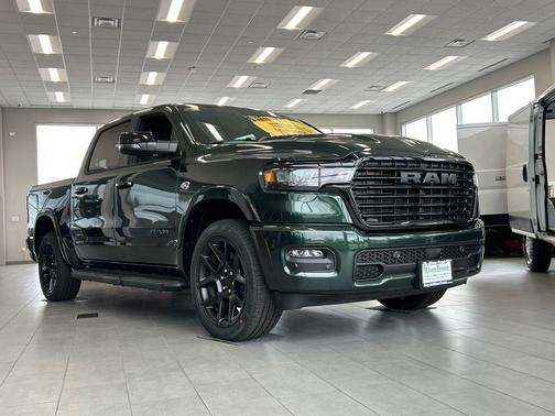Serrano Green Metallic 2026 RAM 1500 Laramie