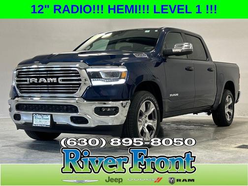 Patriot Blue Pearlcoat 2024 RAM 1500 Laramie