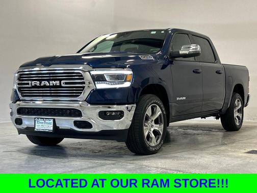 Patriot Blue Pearlcoat 2024 RAM 1500 Laramie