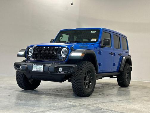 Hydro Blue Pearlcoat 2026 Jeep Wrangler Willys