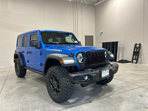 Hydro Blue Pearlcoat 2026 Jeep Wrangler Willys