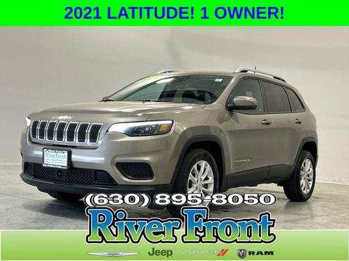 Light Brownstone Pearlcoat 2021 Jeep Cherokee Latitude