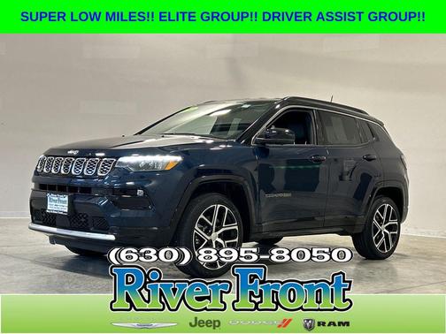 Fathom Blue Pearlcoat 2024 Jeep Compass Limited
