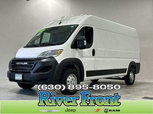 Bright White Clearcoat 2023 RAM ProMaster 2500 High Roof