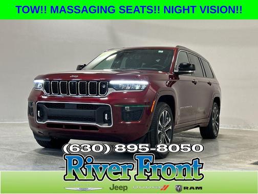 Velvet Red Pearlcoat 2023 Jeep Grand Cherokee L Overland