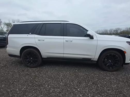 Crystal White Tricoat 2024 Cadillac Escalade Sport Platinum