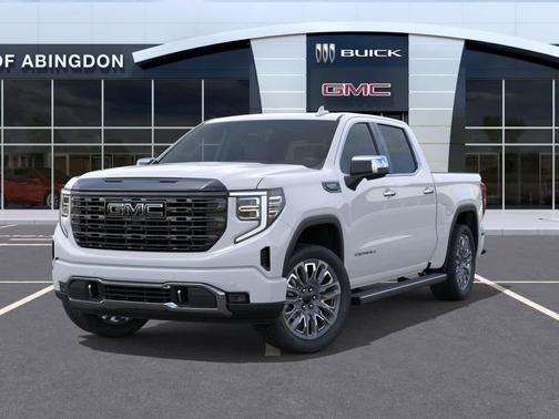 Glacier White Tricoat 2026 GMC Sierra 1500 Denali Ultimate