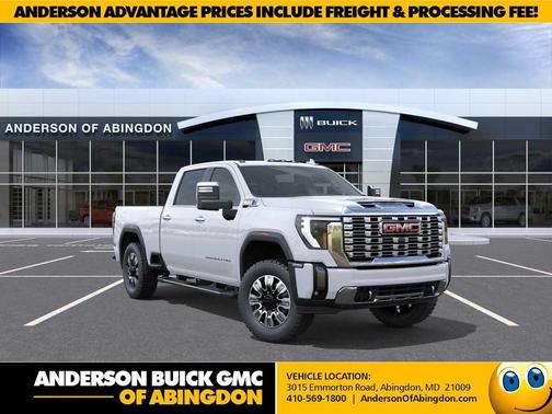 Summit White 2026 GMC Sierra 2500 Denali