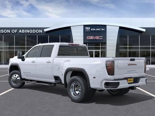 Glacier White Tricoat 2026 GMC Sierra 3500 Denali