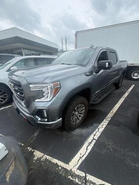 Satin Steel Metallic 2021 GMC Sierra 1500 AT4