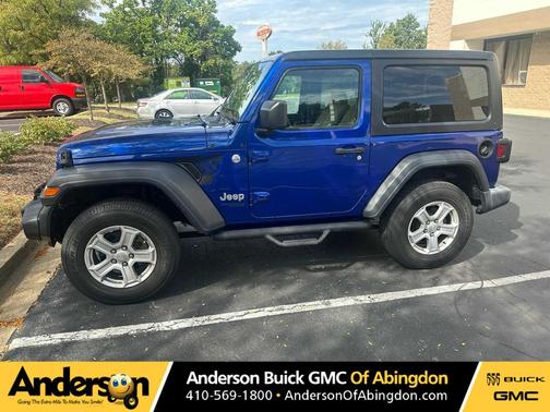 Ocean Blue Metallic Clearcoat 2018 Jeep Wrangler Sport S