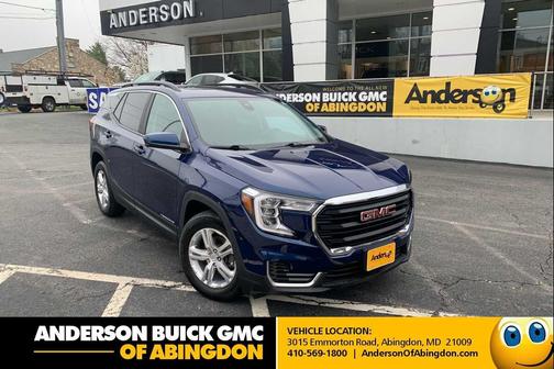 Marine Metallic 2022 GMC Terrain SLE