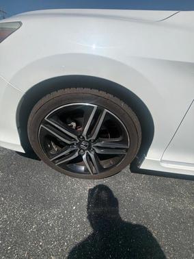 White Orchid Pearl 2017 Honda Accord Touring V6