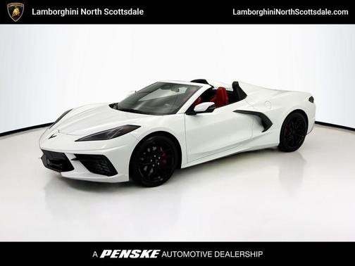 Arctic White 2026 Chevrolet Corvette Stingray w/1LT