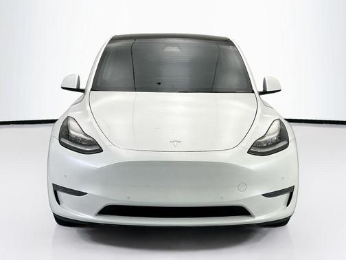 Pearl White 2021 Tesla Model Y Long Range Dual Motor All-Wheel Drive