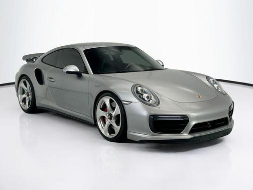 Silver Metallic 2017 Porsche 911 Turbo