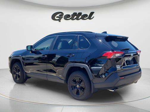 Midnight Black Metallic 2025 Toyota RAV4 Hybrid XLE